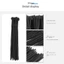 JUNYUE88US 1 Chiếc Handmade Dreadlock Xoăn Chất Lượng Cao Hàng Ngày Tổng Hợp Tóc Tóc Tóc Phần Mở Rộng Tóc Sợi Chịu Nhiệt Afro Tóc Vàng Tự Nhiên Kinky Bím Tóc Số Lượng Lớn