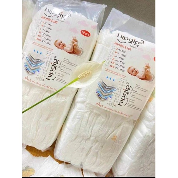 com bo 100 miếng bỉm dán hipgig A | Shopee Việt Nam