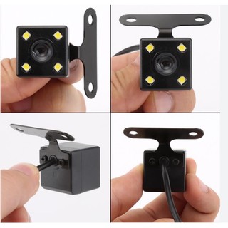 (đặt mua nhắn shop tư vấn) Camera Lùi Cho Camera Hành Trình 5 Chân 4LED Với Dây Cáp 6M Góc Rộng 140 Độ