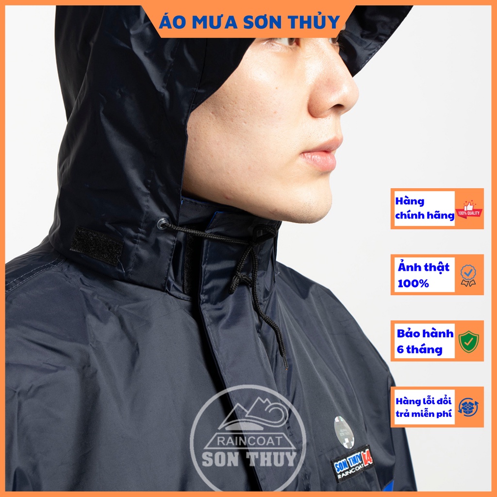 Bộ áo mưa 2 lớp Sơn Thủy- bộ quần áo đi mưa chống lạnh K4 | BigBuy360 - bigbuy360.vn