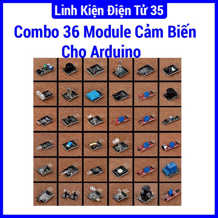 Combo 36 Module cảm biến cho Arduino chất lượng giá tốt | Shopee Việt Nam