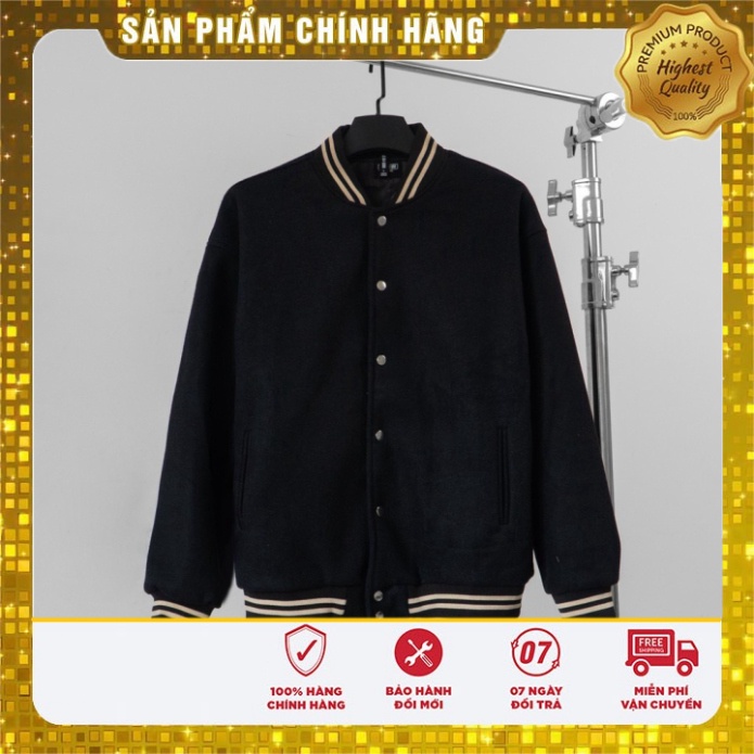 Áo khoác bomber varsity jacket The Bad God Signature