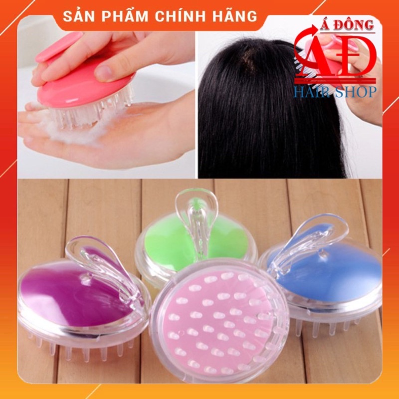 LƯỢC GỘI ĐẦU MASSAGE TẨY TẾ BÀO CHẾT THƯ GIẢN DA ĐẦU