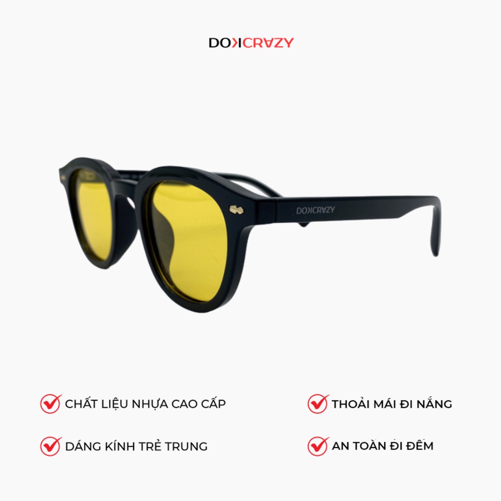 Ảnh Kính mát DOKCRAZY TIGA cao cấp, thiết kế Basic dễ phối đồ, chống UV400 sang chảnh Hot Trend Hàn Quốc 2