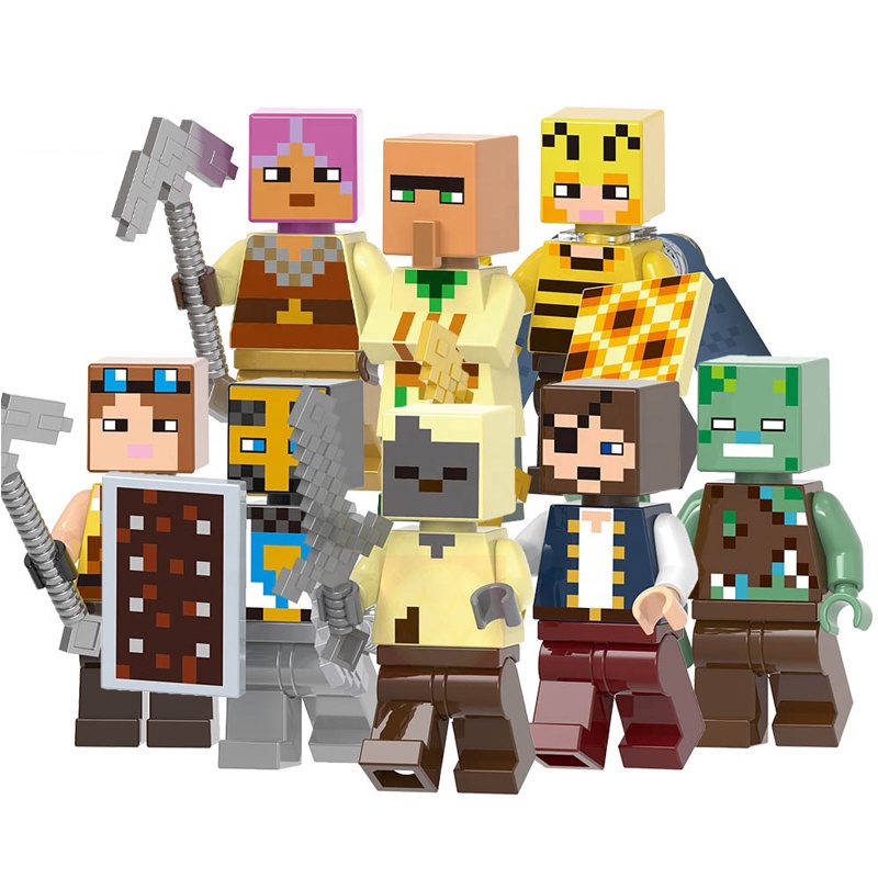 Bộ Đồ Chơi Lắp Ráp Mô Hình Nhân Vật Trong game Minecraft | Shopee Việt Nam