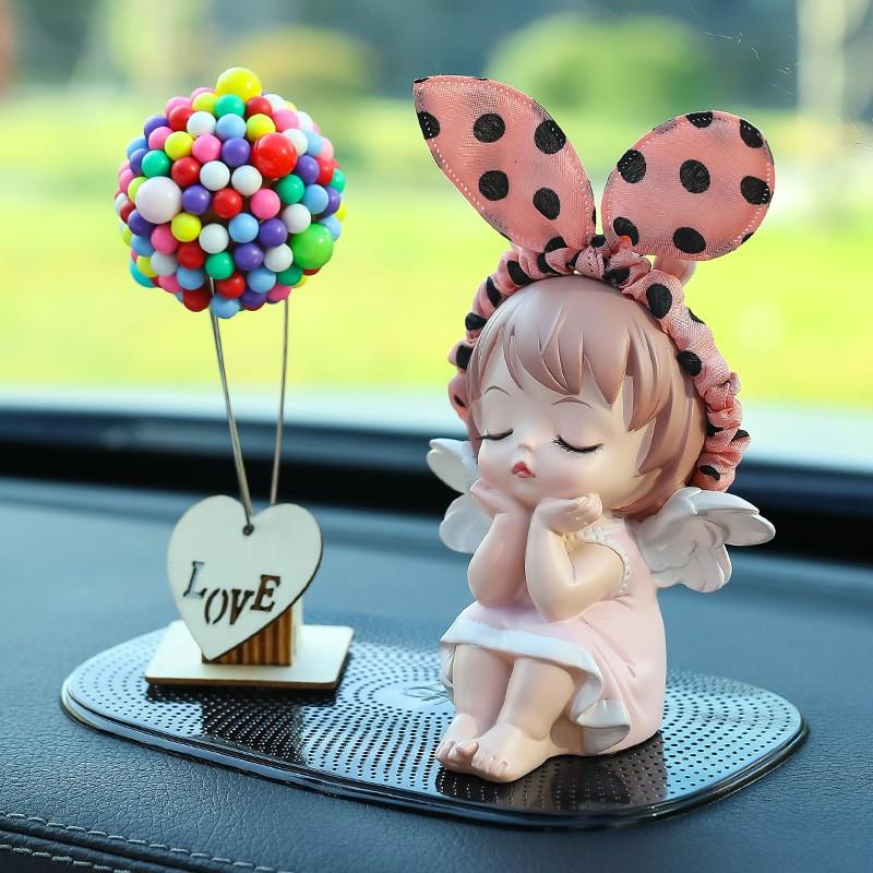 Trang Trí Taplo Xe Hơi Bé Gái Thiên Thần Có Cánh Dễ Thương – Decor Ô Tô Cute, Phụ Kiện Nội Thất Xe Hơi Cho Nữ