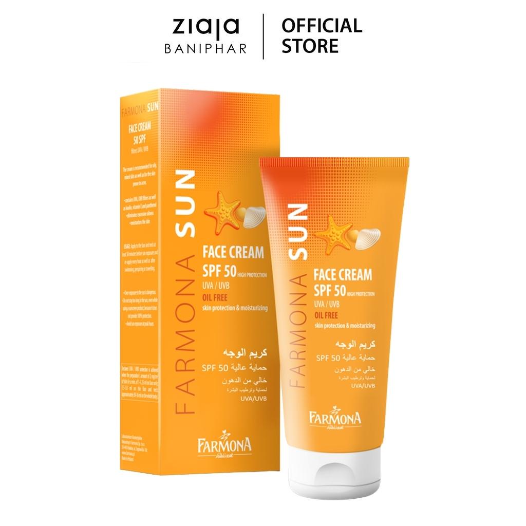 Mô tả Kem Chống Nắng SPF50 Farmona Giúp Làm Giảm Nguy Cơ Da Bị Cháy Nắng, Bị Bỏng Nắng, Bị Dị Ứng Ánh Nắng Tuýp 50ml - 1