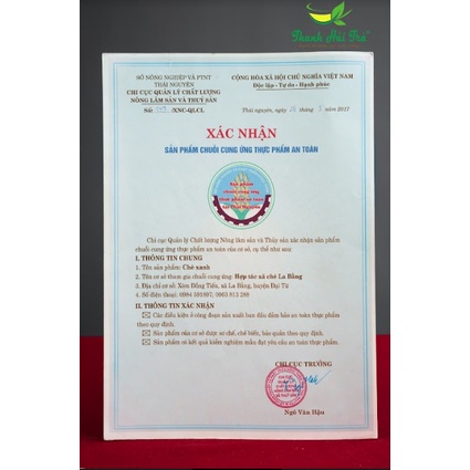 Trà La Bằng Trà Thái Nguyên Đặc biệt nước xanh La Bằng Trà - Loại 1kg [Tra Thai Nguyen]