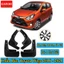 Chắn Bùn Toyota Wigo Đời 2018-2021 Chất liệu Nhựa Dẻo Tặng kèm Ốc Vít ,Bộ 4 Chiếc Hàng Loại 1