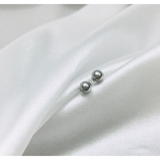 Khuyên tai unisex basic - Bông tai bi đầu tròn cá tính nhiều màu LINDO Titan không đen, không gỉ thích hợp đeo mọi dịp