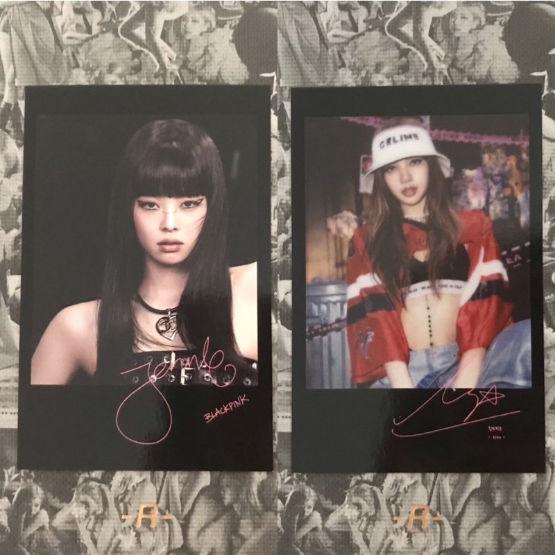 [official Toploader]blackpink Card Jennie Lisa Ktown4u Ver Digi Pre