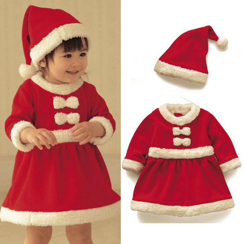 Bé Trẻ Em Trang Phục Giáng Sinh Ông Già Noel Bé Trai Và Bé Gái Trang Phục Giáng Sinh Mẫu Giáo Quần Áo Biểu Diễn Giáng Sinh Quần Áo