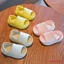 Dép MGG-Kids, Giày đi bộ màu trơn chống trượt Unisex Dép trong nhà cho mùa hè, Hồng nhạt / Be / Xanh / Vàng / Tím