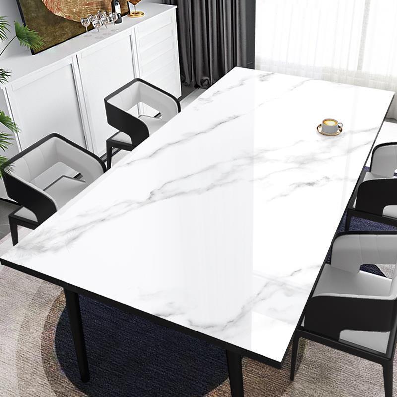 thạch bàn ăn thảm kính mềm pvc chống thấm nước chống dầu rửa chống bỏng khăn trải bàn bàn trà thảm hộ gia đình