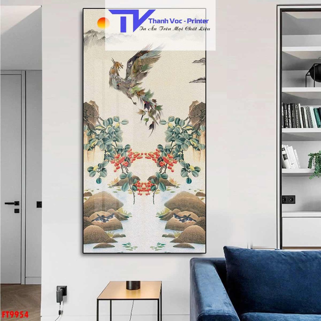 Tranh Treo Tường Tráng Gương 3D Trang Trí Phòng Khách , Phòng Ngủ