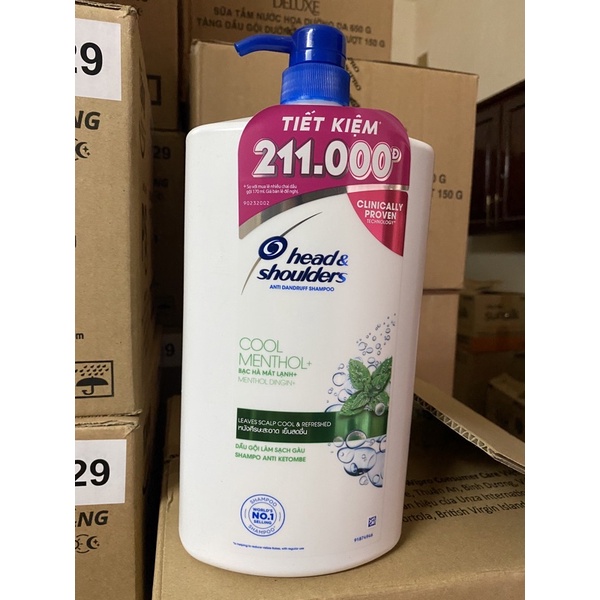 Dầu gội Head & Shoulder 1800ml