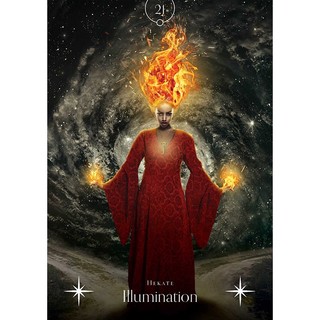 Bộ Bài Deep Dark and Dangerous Oracle (Mystic House Tarot Shop) - Bài Gốc Authentic Chính Hãng 100%