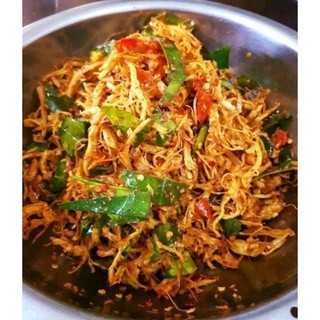 500gr Khô gà Ta nhà làm Famiyumi [ thơm, cay, dai] giá Ưu đãi ăn thử 100gr