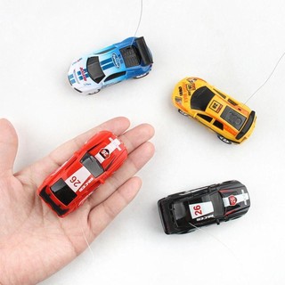 FEASTLY 1 Bộ Coke Can Car Mini Nhiều Màu Nhựa Điều Khiển Từ Xa Đua Xe