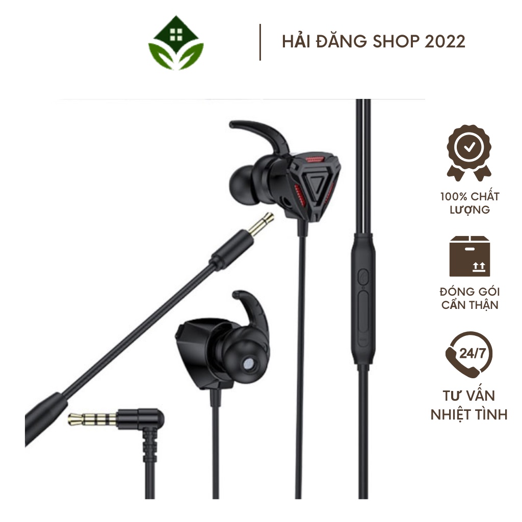 Tai Nghe Gaming Có Dây Mic PC laptop máy tính điện thoại android type-c ...