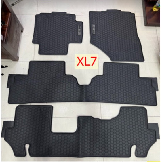 Thảm lót sàn ô tô Suzuki XL7 2019-2022 HÀNG THƯỜNG, bộ trải sàn cao su PVC đúc, không mùi dễ dàng vệ sinh giá tốt