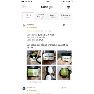 Mặt Nạ Dưỡng Da Diếp Cá LengKengFarm Giảm Mụn - Mặt Nạ Đắp 100% Thiên Nhiênn