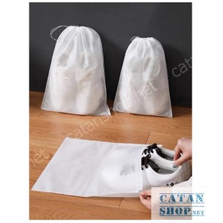 Túi Vải Bảo Quản Giày Dây Rút Vải Không Dệt Thoáng Khí, Túi Đựng Giày Dây Rút Khi Đi Du Lịch-GD644-TuiRut