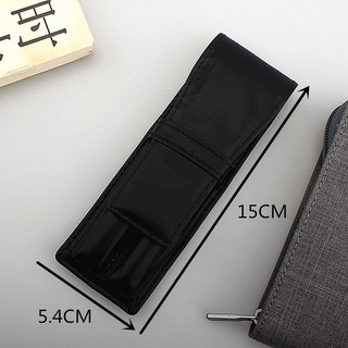 Da PU Hộp Đựng Bút Chì Bác Sĩ Y Tá Nhân Viên Chống Rò Rỉ Bút Chì Bút Kim Loại Bi Hộp Đựng Bút Chì