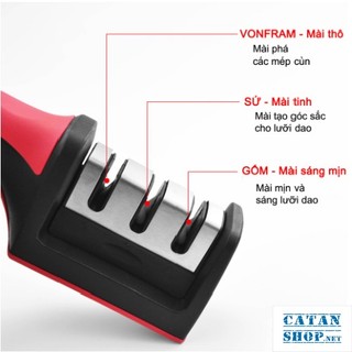 Dụng cụ mài dao cầm tay bằng thép không rỉ tiện dụng vệ sinh GD58-DCMD
