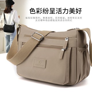 Korean armpit handbags nylon messenger baggen Túi Xách Vải Oxford nylon Nhiều Ngăn Sức Chứa Lớn Cho Phụ Nữ Trung Niên Và Mẹ