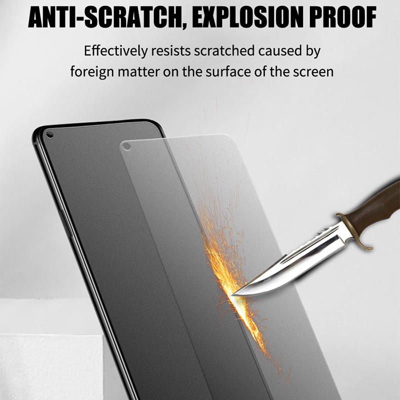 Kính cường lực mặt nhám chống bám vân tay cho Realme Note 60 60X 50 15 15T 15X 14 14T 14X 13 13+ 12X 12 12+ 11 11X 10 9 8 7 5 Pro 10T 9i 8i 7i 5i 6i 5s Q Pro+ Plus 4G 5G
