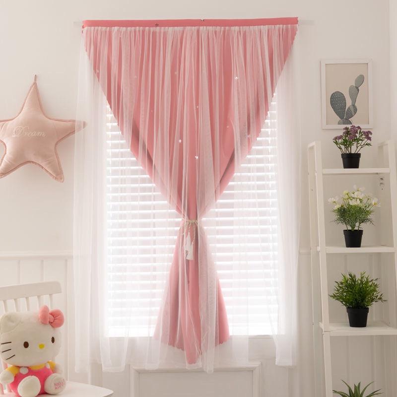Rèm dán rèm cửa dán 2 lớp dày dặn Thanhshoptn | Shopee Việt Nam