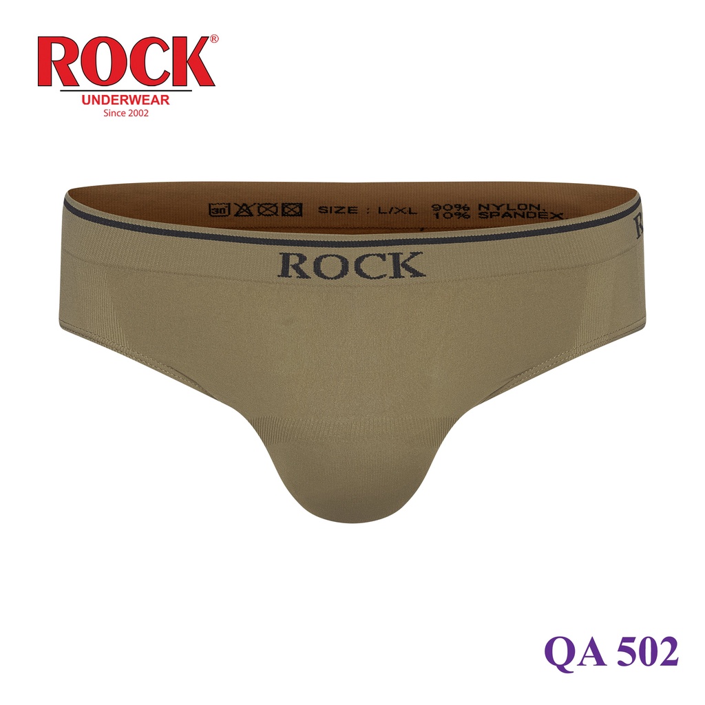 [Combo 10] Quần Lót Nam ROCK SEAMLESS 502 Cao Cấp Không Đường May  Co Giãn Tốt, Quần Lót Nam Tam Giác Cao Cấp Thoái Mái