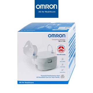 Máy xông mũi họng, khí dung OMRON NE-C106 chính hãng bảo hành 2 năm