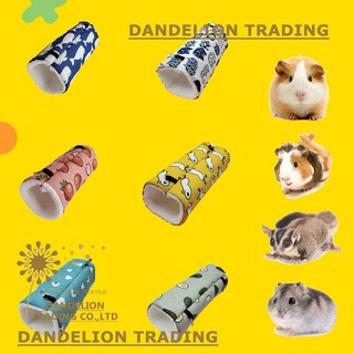 Đường hầm nhung siêu mềm cho hamster, chồn, chuột lang, chuột hoa; tổ ấm nhỏ cho thú cưng
