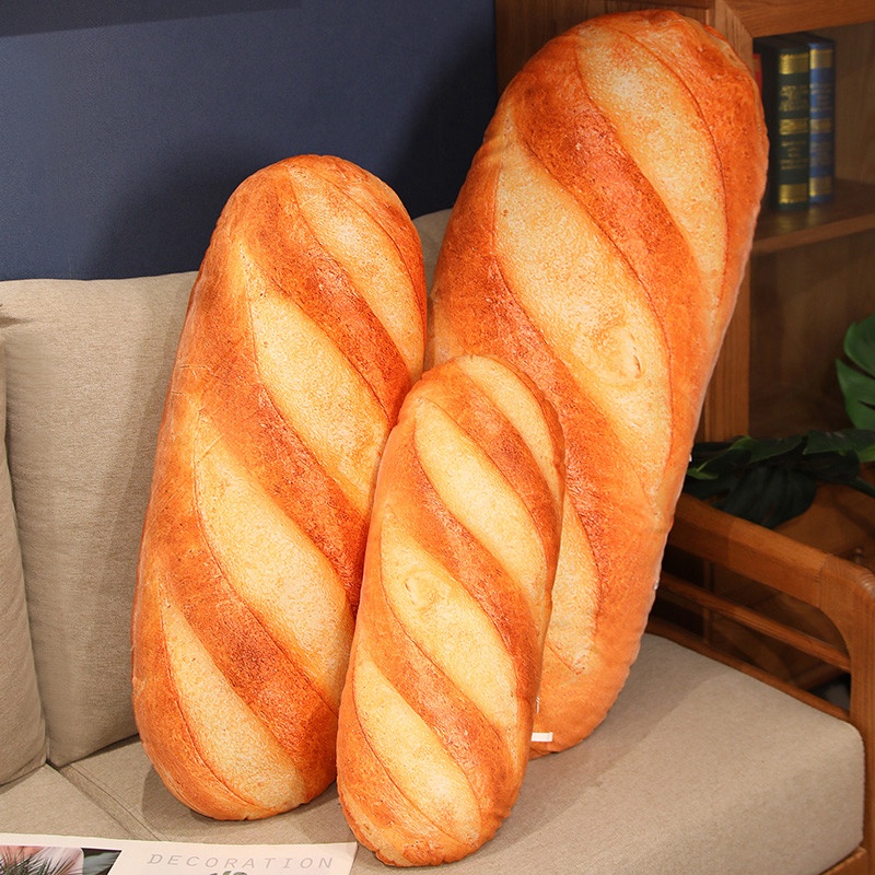 Rytanda Bánh Mì Sang Trọng Đồ Chơi Bánh Mì Nướng Gối Thực Phẩm Mô Phỏng Dễ Thương Bánh Mì Nướng Búp Bê Gối Cho Trẻ Em Quà Tặng Sinh Nhật, Quà Tặng Giáng Sinh Của Bạn Gái