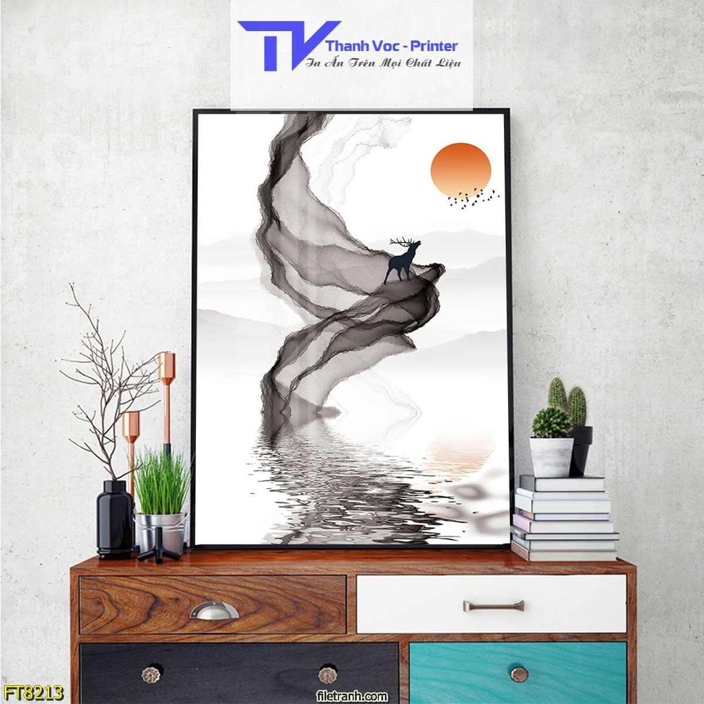 [Tặng mã 50k] Tranh Treo Tường Tráng Gương 3D Trang Trí Phòng Khách , Phòng Ngủ