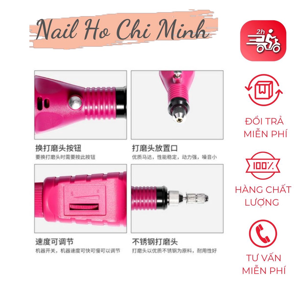 Máy mài móng mini (bảo hành 1 tháng) - Máy mài móng cầm tay chuyên dụng trong ngành nail