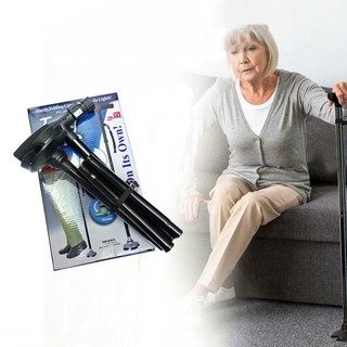 Gậy Chống Trượt Gấp Gọn Cho Người Già Có Đèn Pin