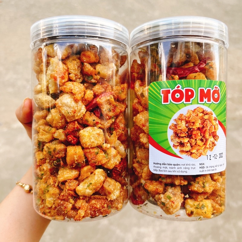 Tóp Mỡ Mắm Tỏi Hành loại 1 ít mỡ siêu ngon hủ 230gr