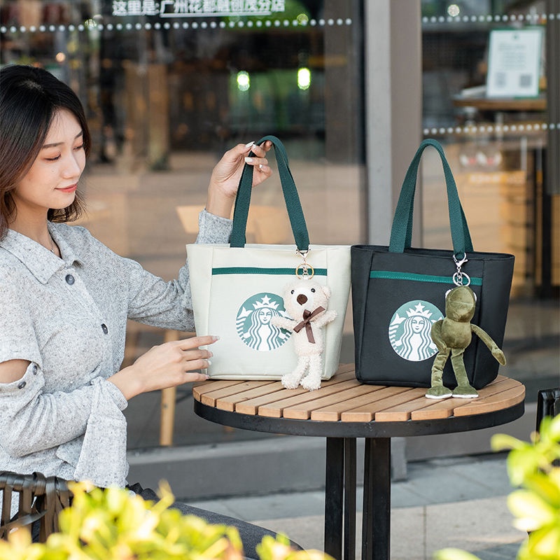 Túi xách đựng cơm chống thấm nước giữ nhiệt, túi bento cho trẻ em, túi tote dã ngoại
