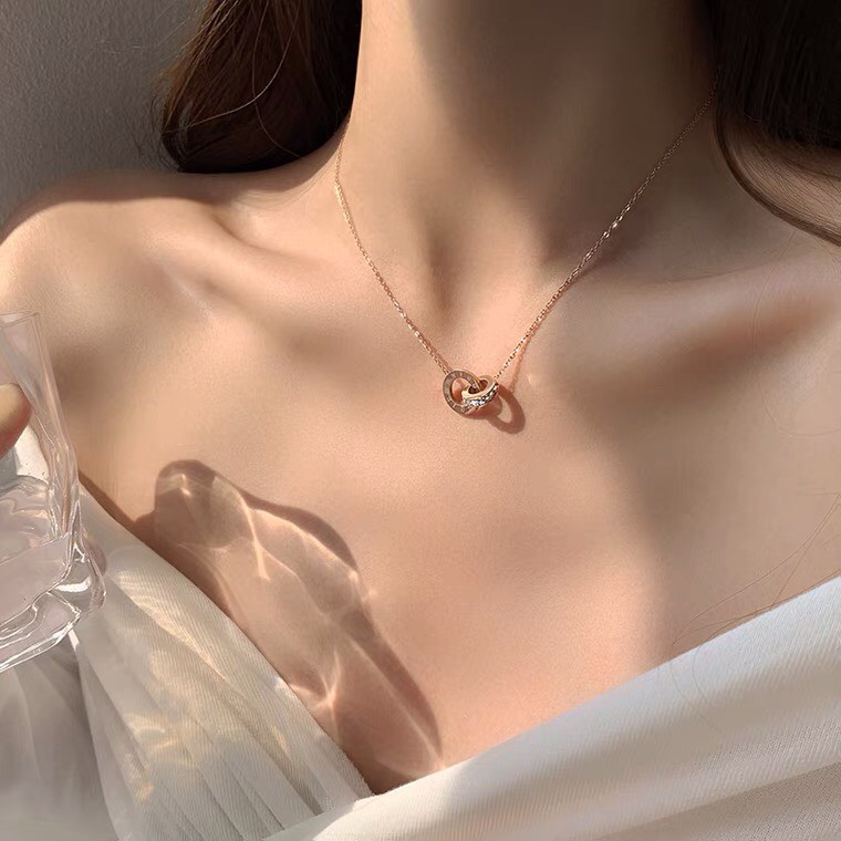Ảnh Dây chuyền nữ LAMY Sweet Love Necklace Silver 6003 2