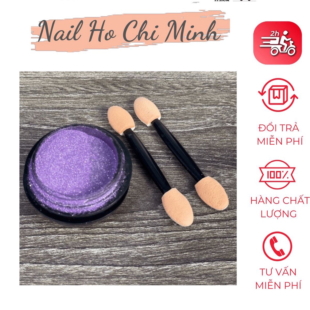 Bột tráng gương màu tím dòng Vinimay chính hãng