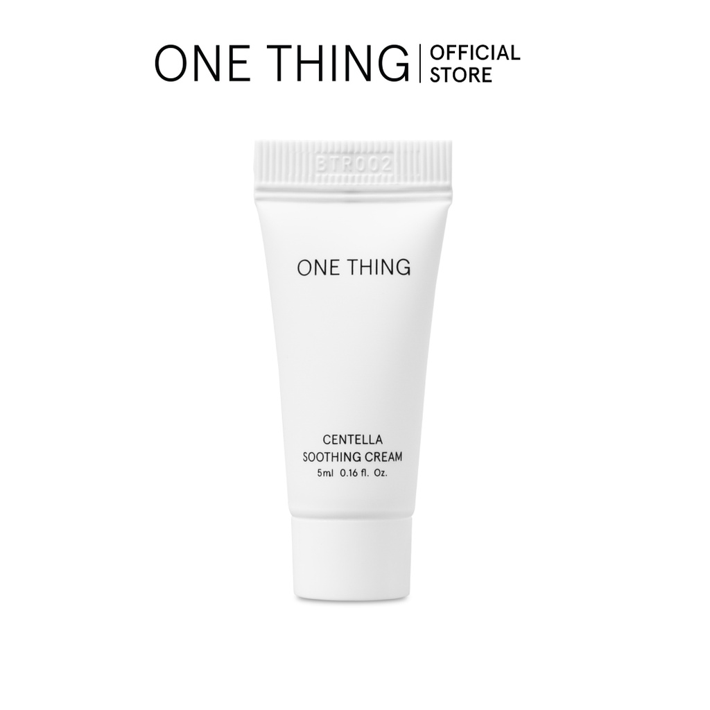 Ảnh Kem dưỡng ẩm/ kem chống nắng ONE THING làm dịu da/ mẫu dùng thử 5ml 1