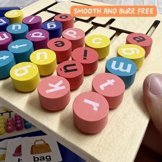Bộ Đồ Chơi Lắp Ráp Bằng Gỗ Cho Bé 3-6 Tuổi