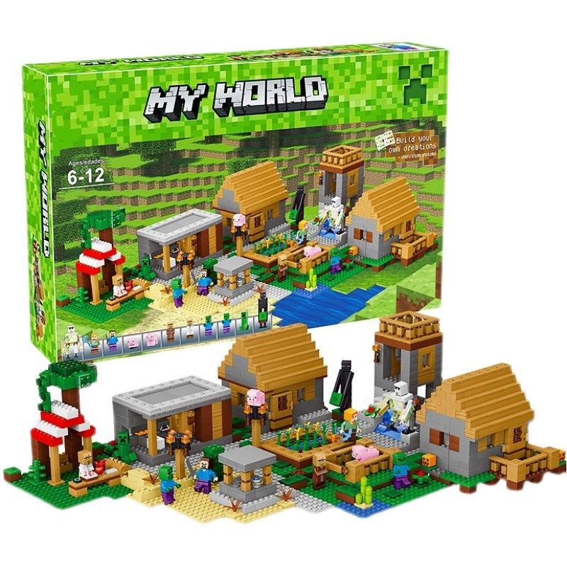 Bộ Đồ Chơi Lắp Ráp Minecraft 21128 10531 | Shopee Việt Nam