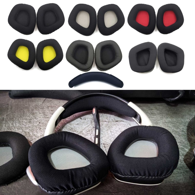 Cặp Mút Đệm Thay Thế Cho Tai Nghe Chụp Tai Không Dây Corsair Void RGB Elite