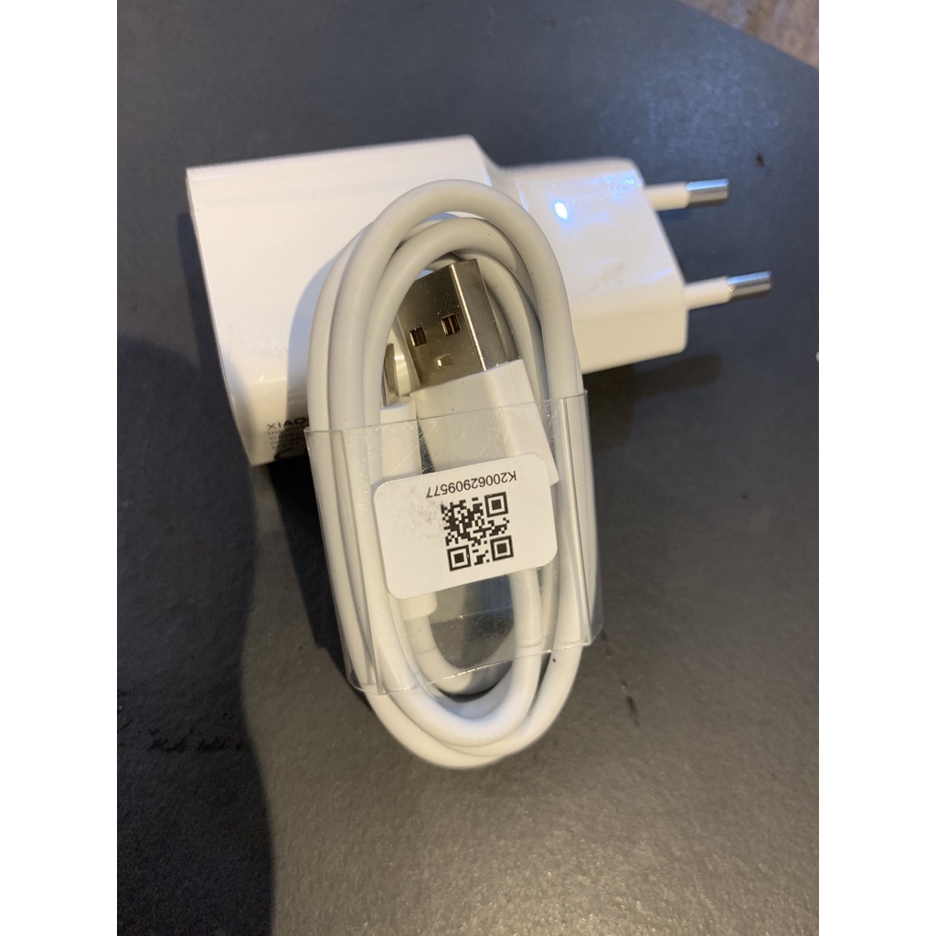 Bộ sạc nhanh Xiaomi 18W, hàng zin hãng, Cáp sạc chân type C