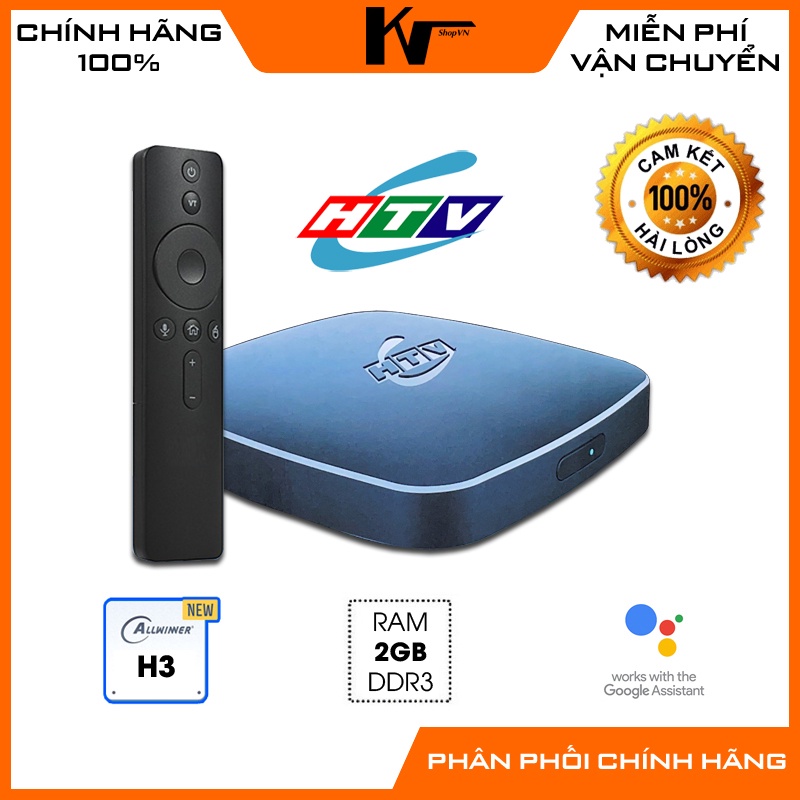 Android TV Box HTV, Ram 2GB, Youtube không quảng cáo, Tìm kiếm giọng ...