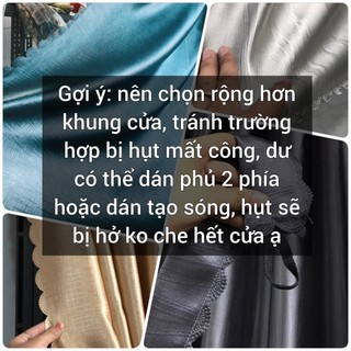 Rèm dán cửa, dán tường màn rèm cửa dán, rèm màn che nắng